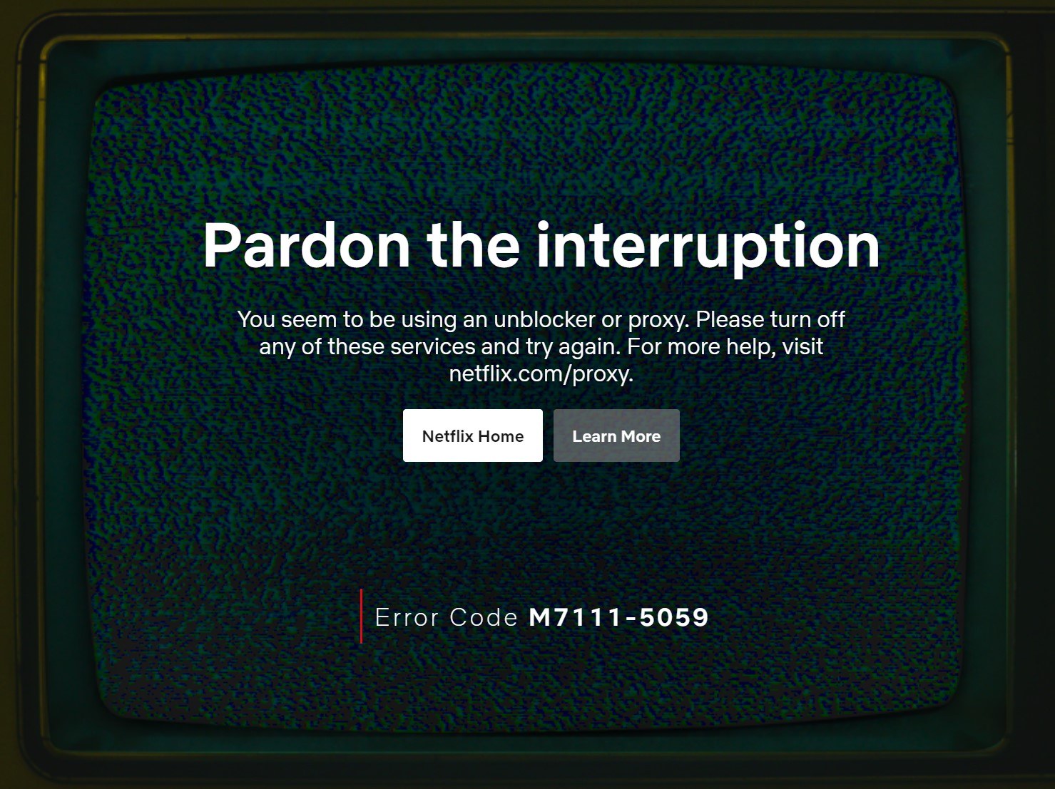 Netflix pardon the interruption