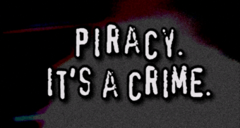 piracy it's a crime